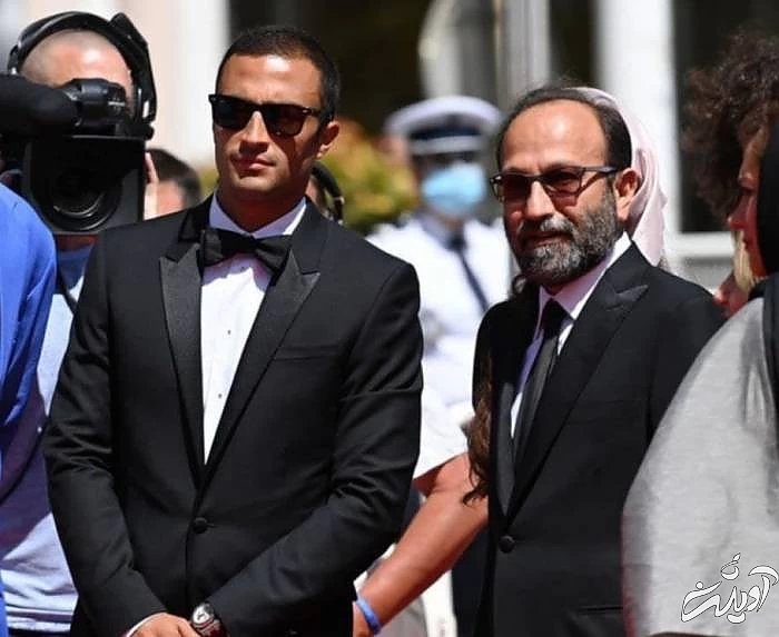 اصغر فرهادی و امیر جدیدی در جشنواره کن اصغر فرهادی و امیر جدیدی